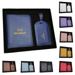 Travel Passport & Tag Set with Logo
