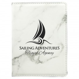 Personalized Marble Leatherette Passport Holder  Personalized Marble Leatherette Passport Holder