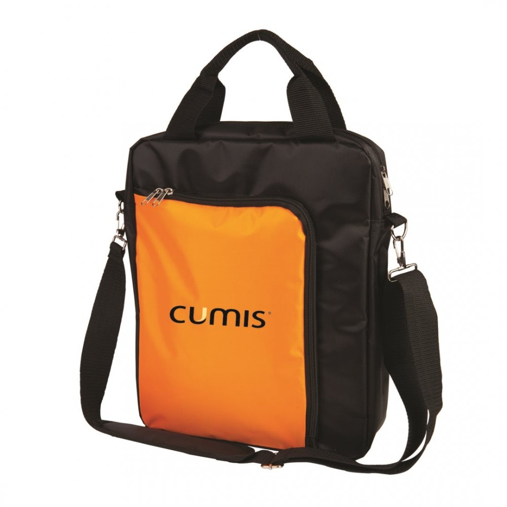 Custom Imprinted The Vertical Laptop Shoulder Bag - Orange Custom Imprinted The Vertical Laptop Shoulder Bag - Orange