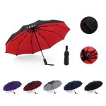 Windproof Compact Travel Umbrella with Logo