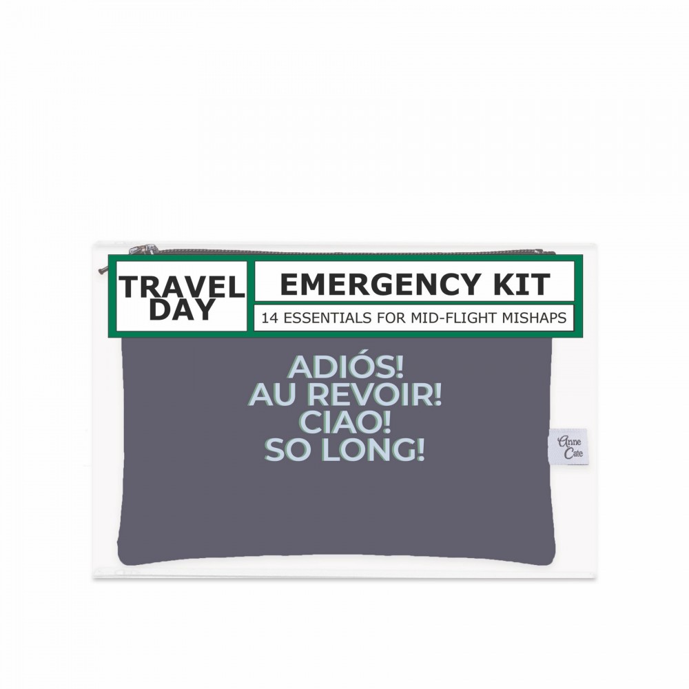 Custom Travel Day Mini Wallet Emergency Kit | Personal Care Kit - Unisex