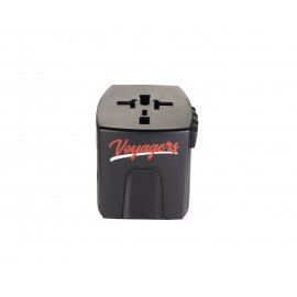 Personalized SKROSS World Travel Adapter MUV USB Type A & Type