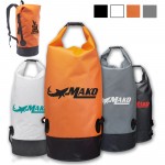 Custom 30 Liter Extra Large Tarpaulin Laundry Dry Bag w/Adjustable Strap
