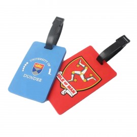 Custom Logo Soft PVC Bag Tag with Logo  Custom Logo Soft PVC Bag Tag with Logo