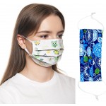 Customized 2 Layer Cotton Face Mask w/ Full Color Imprint & Adjuster