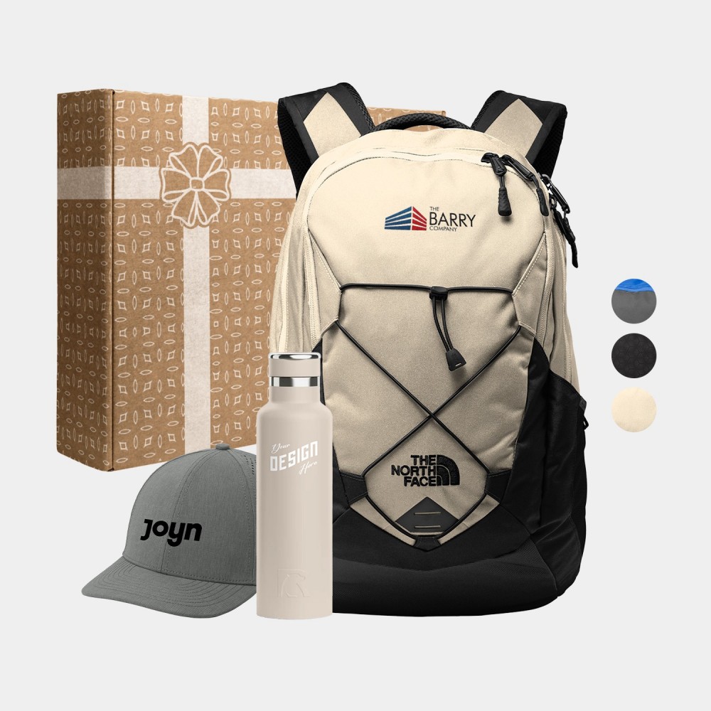 Personalized The North Face Backpack, OGIO Cap & RTIC Water Bottle Gift Set Personalized The North Face Backpack, OGIO Cap & RTIC Water Bottle Gift Set
