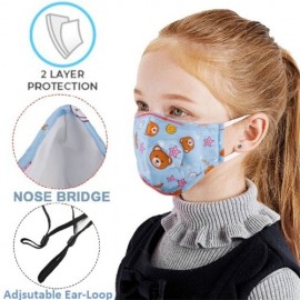 Customized Kids Face Mask w/Full Color Custom Logo 2-Layer Safety Masks