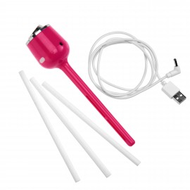 Custom Imprinted Smooth Trip Travel Gear by Talus USB Powered Personal Humidifier, Rubine Red