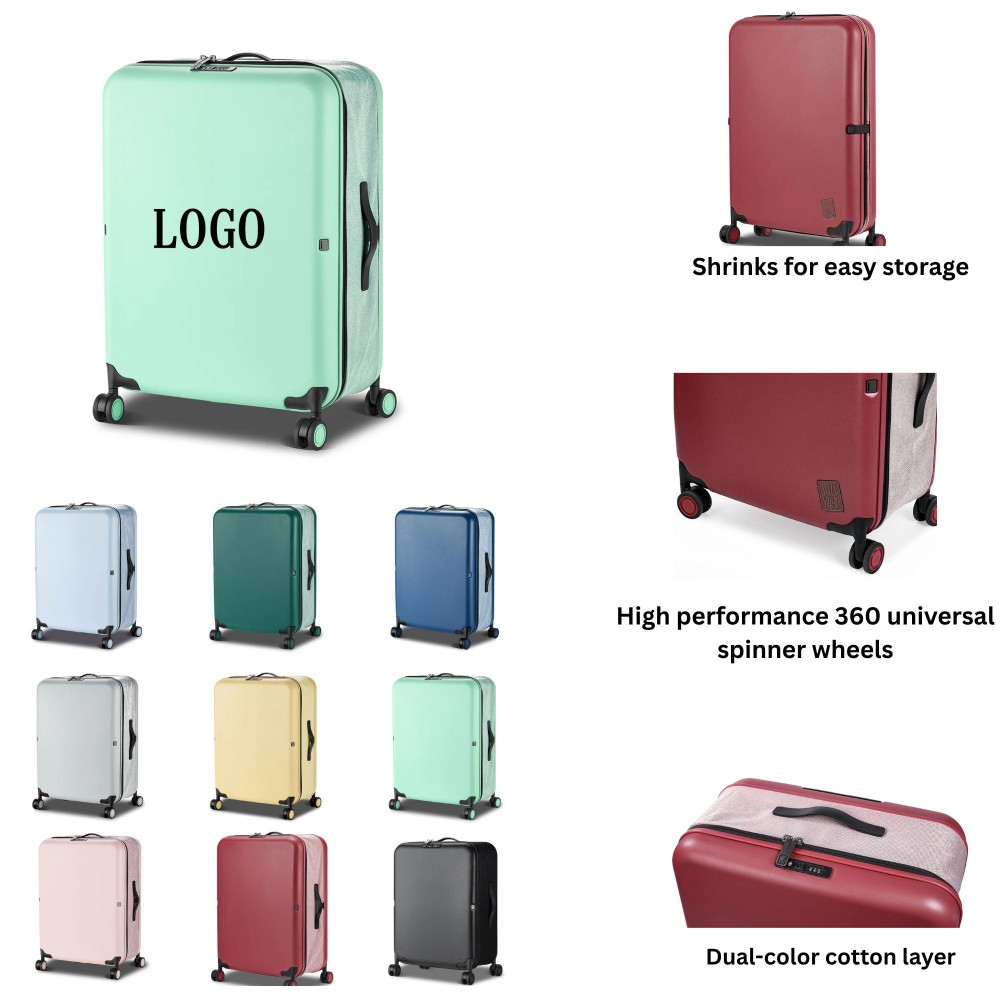 Sturdy Travel Suitcase Bag with Logo
