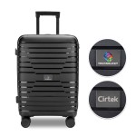 Personalized Lightweight Rolling Carry-On Luggage with Logo