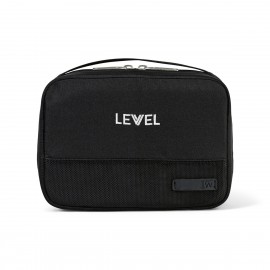 Travis & Wells Ashton Travel Organizer - Black with Logo  Travis & Wells Ashton Travel Organizer - Black with Logo