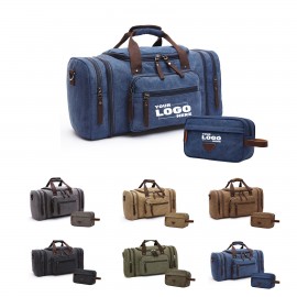 Men's Travel Duffle Bag Kits with Logo