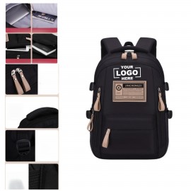 Classical Basic Travel Backpack For School with Logo  Classical Basic Travel Backpack For School with Logo