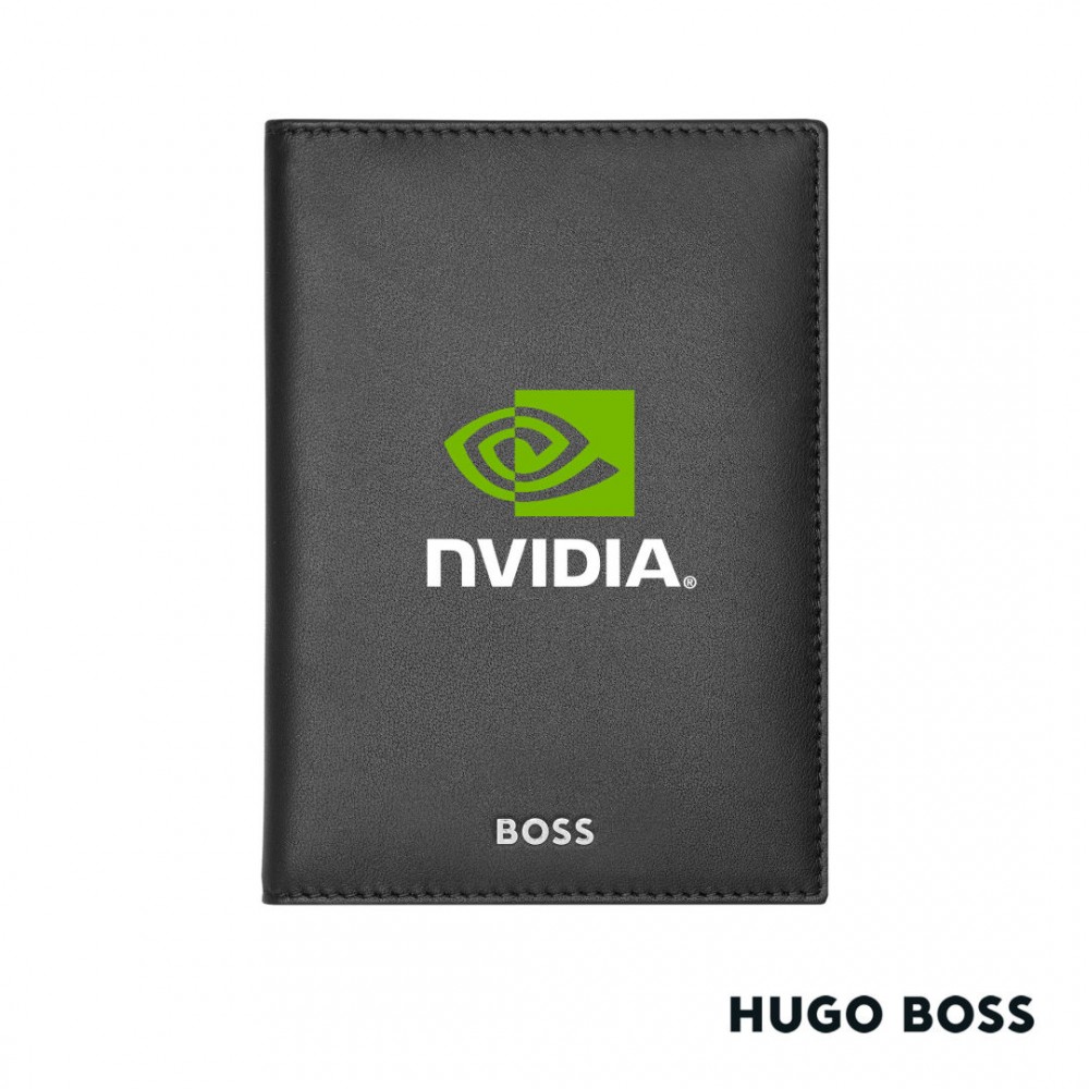Customized Hugo Boss Classic Smooth Passport Holder