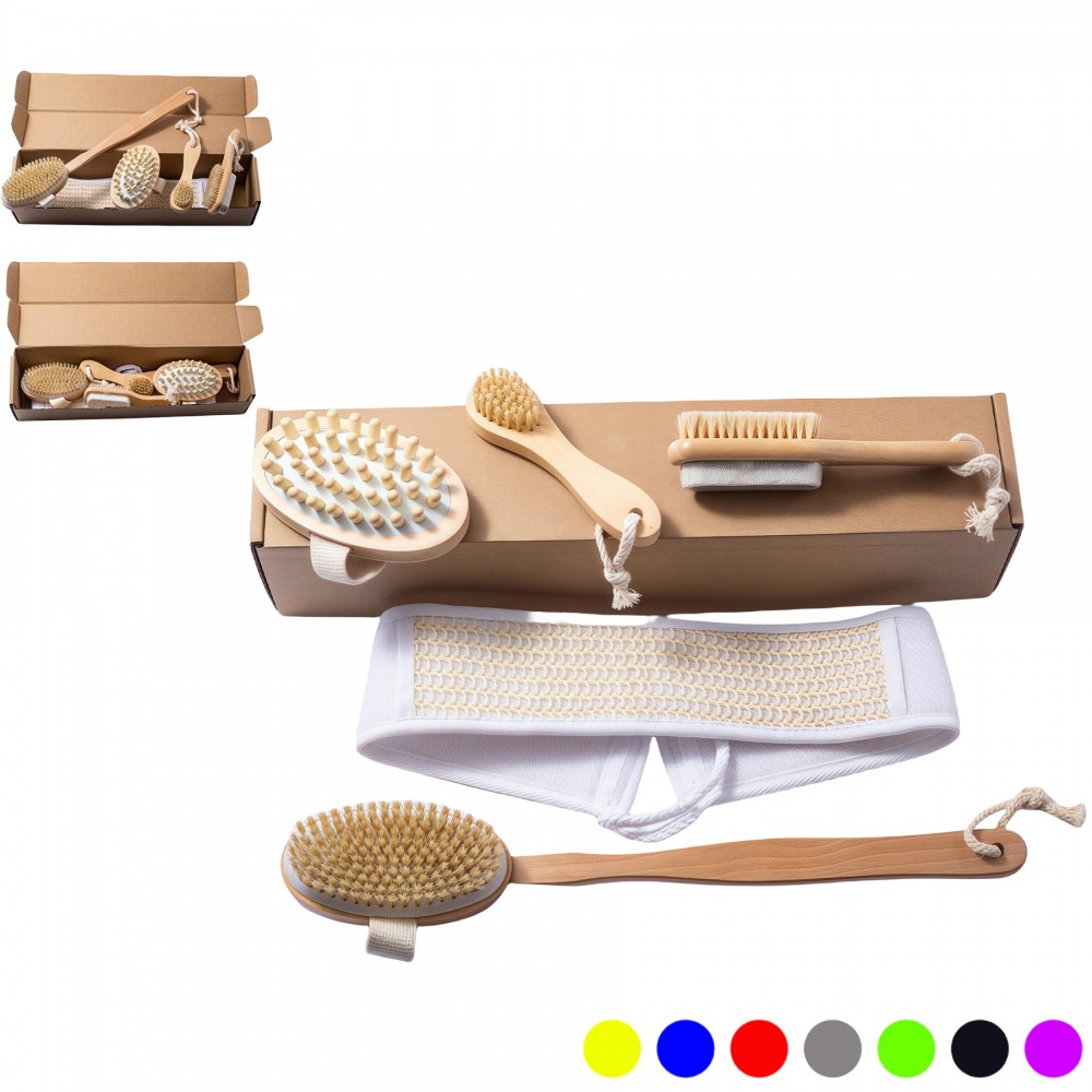 Travel Bath Gift Set 5 Piece with Logo