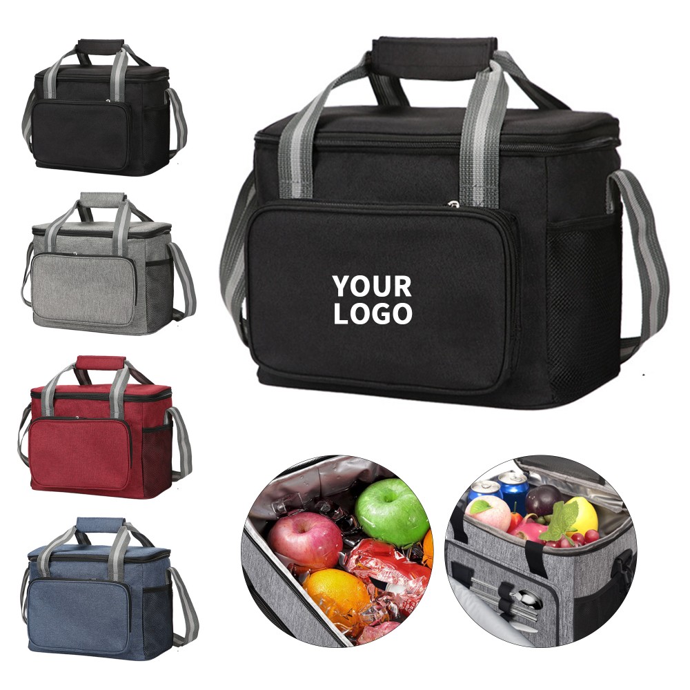Promotional PEVA Cooler Bag Twenty Four Can Capacity