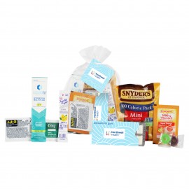 Customized Wellness Travel Kit in Organza Bag  Customized Wellness Travel Kit in Organza Bag
