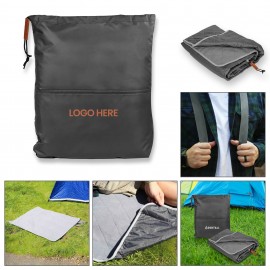 Customized Blanket with Fleece Lining with Logo  Customized Blanket with Fleece Lining with Logo
