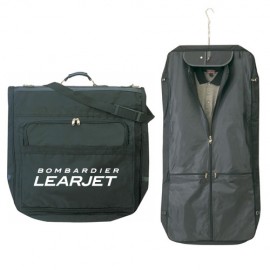 Poly Garment Bag w/ Zipper Pocket with Logo  Poly Garment Bag w/ Zipper Pocket with Logo