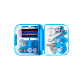 Smooth Trip Travel Gear by Talus Travel Sewing Kit, Blue with Logo