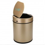 Logo Branded Automatic Stainless Steel Trash Can