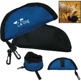 Collapsible Travel Pet Bowl with Logo