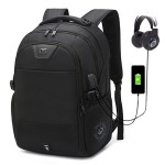 Stash Executive Everyday Backpack with USB Port with Logo
