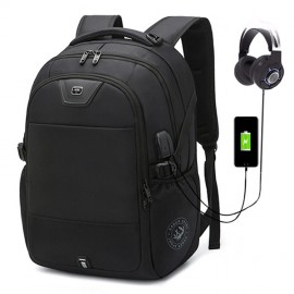 Promotional Stash Executive Everyday Backpack with USB Port  Promotional Stash Executive Everyday Backpack with USB Port