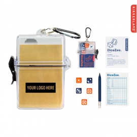 Kikkerland Dicezee Travel Game with Logo  Kikkerland Dicezee Travel Game with Logo