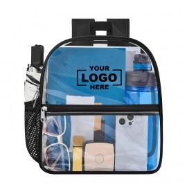 Waterproof Clear Backpack For Stadium Events with Logo  Waterproof Clear Backpack For Stadium Events with Logo