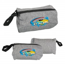 Recycled Travel Pouch with Logo  Recycled Travel Pouch with Logo