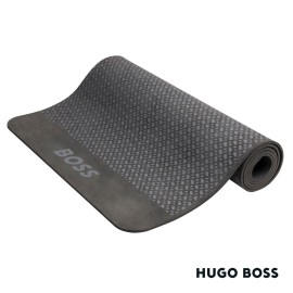 Custom Hugo Boss Monogram Yoga Matt - Black