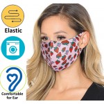 Customized Economy Safety Face Mask w/ Full Color Imprint Elastic Masks