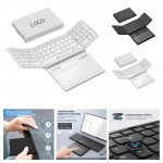 Tri-Fold Bluetooth Keyboard with Logo