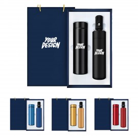Umbrella And Water Bottle Corporate Gift Kit with Logo