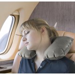 Smooth Trip Travel Gear by Talus Inflatable Travel Pillow with Logo