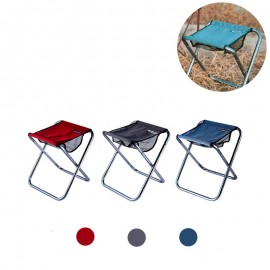 Customized 11" Aluminum Alloy Folding Camping Travel Stool w/Carrying Bag  Customized 11" Aluminum Alloy Folding Camping Travel Stool w/Carrying Bag