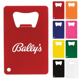 Promotional Metal Credit Card Bottle Opener