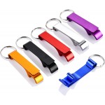 Skateboard Shape Bottle Openers w/ Keychain with Logo