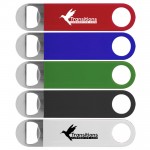 Vinyl Wrapped Paddle Bottle Opener with Logo