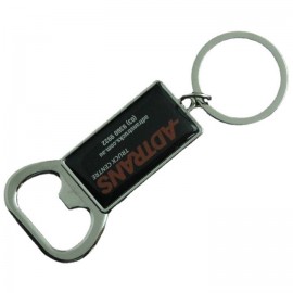 Rectangle Bottle Opener Keychain with Logo  Rectangle Bottle Opener Keychain with Logo