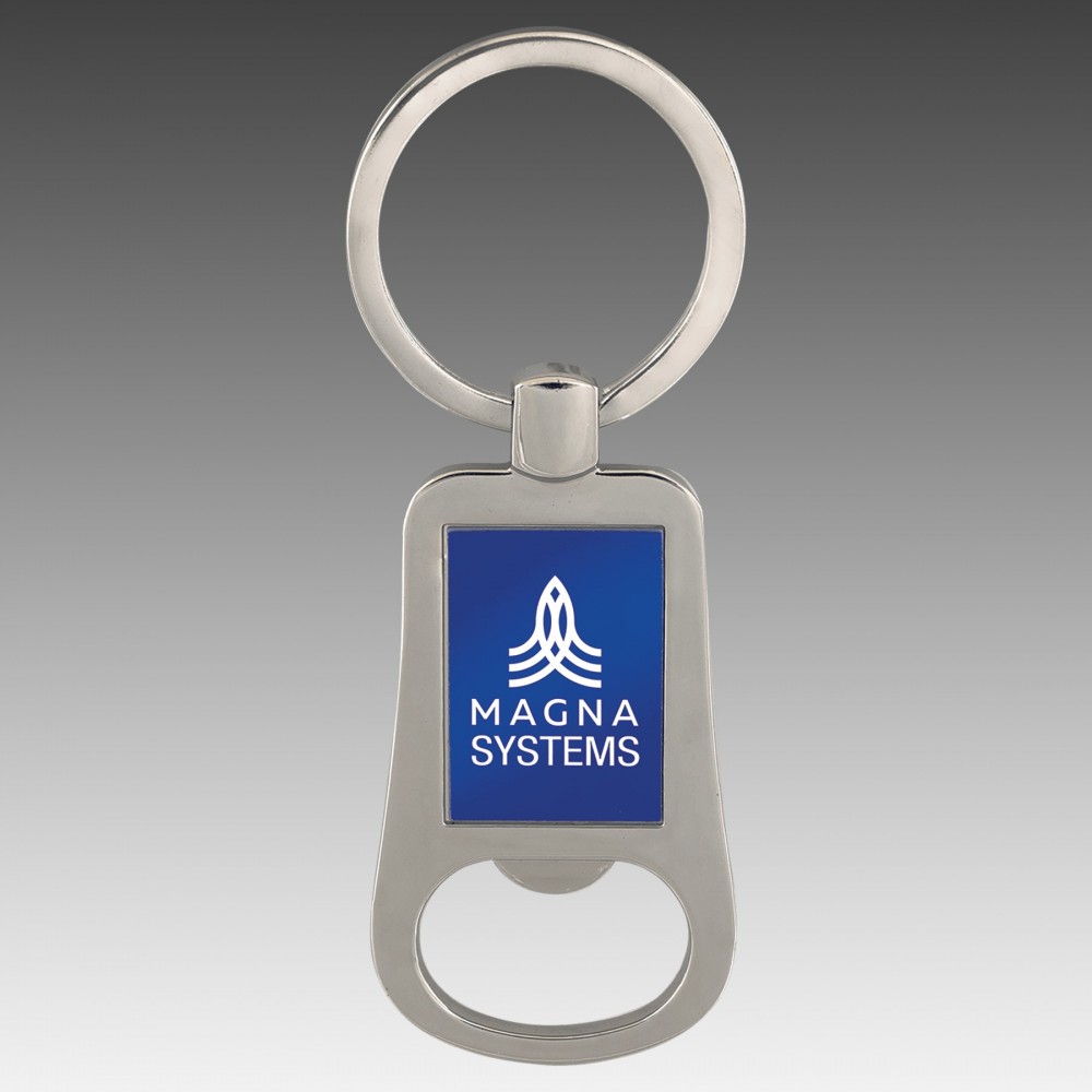 Bottle Opener Keychain - KCM18-03D with Logo