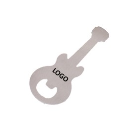 Logo Branded Guitar Shape Beer Bottle Opener