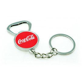 Logo Branded Full Color Bottle Opener Keychain