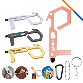 4in1 Non Touch Keychain with Logo
