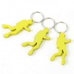 Custom Diver Bottle Opener Keychain