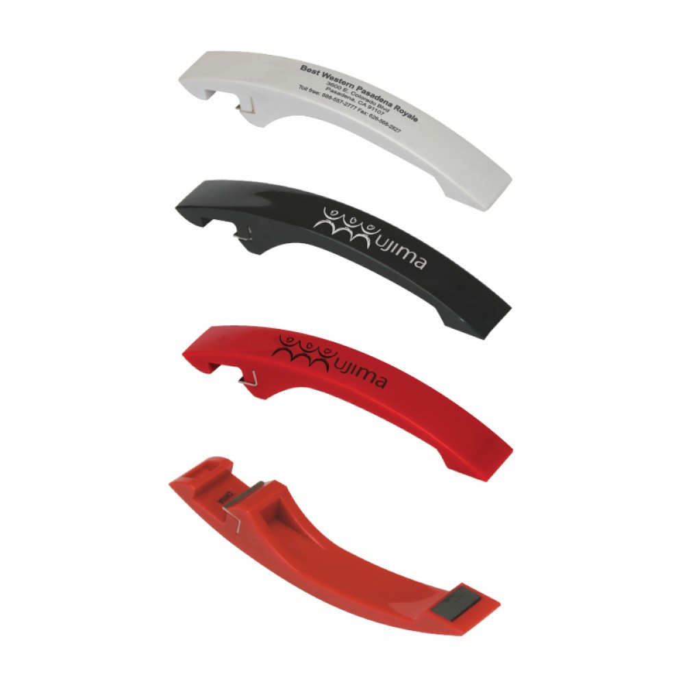 Personalized Large Bottle Opener w/Magnetic Back Personalized Large Bottle Opener w/Magnetic Back