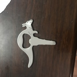Kangaroo Shape Bottle Opener with Logo  Kangaroo Shape Bottle Opener with Logo