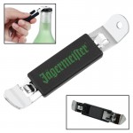 Magnetic Church Key Bottle Opener Can Tapper with Logo