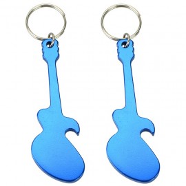 Custom Fashion Guitar Bottle Opener Keychain  Custom Fashion Guitar Bottle Opener Keychain